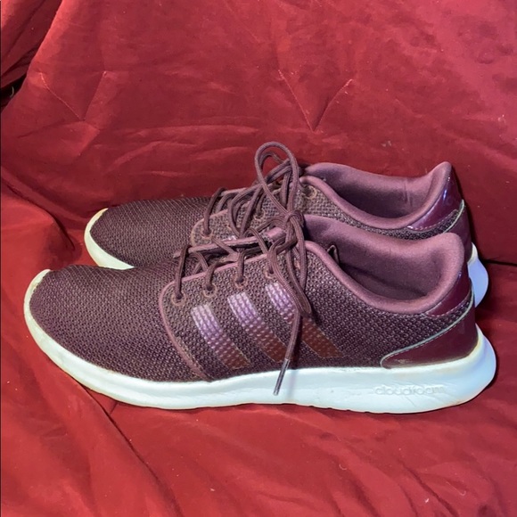 adidas Shoes | Womens Burgundy Adidas Tennis Shoes | Poshmark